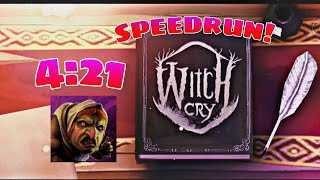 "Witch cry" speed run 4:21 world  record! 👹😱 screenshot 5