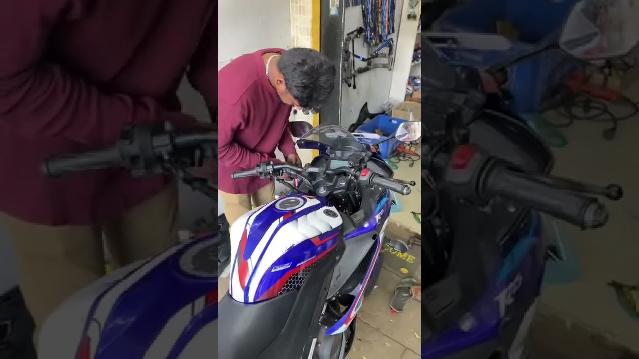 R15 v3 handlebar changing