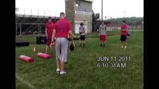 Lateral Shuffle drill