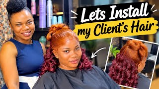 Install my new client's frontal with me Lovelies ❤️