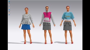 (Basic of CLO 3D) How to Load Multiple Avatars / Poses and Shoes in CLO 3D for Beginners