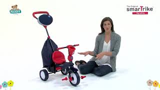 Trojkolka smarTrike Star Blue Touch Steering 4v1