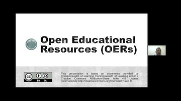 Introduction to Open Educational Resources (OERs)
