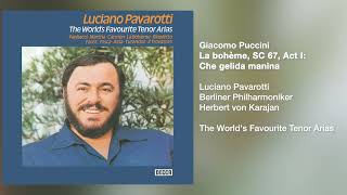 Watch Luciano Pavarotti Che Gelida Manina erster Akt video
