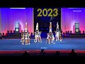 University Cheer Force Firestorm - Finals [The 2023 Cheerleading Worlds] WITH SOUND