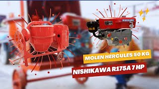 Molen Hercules + Mesin Diesel Nishikawa