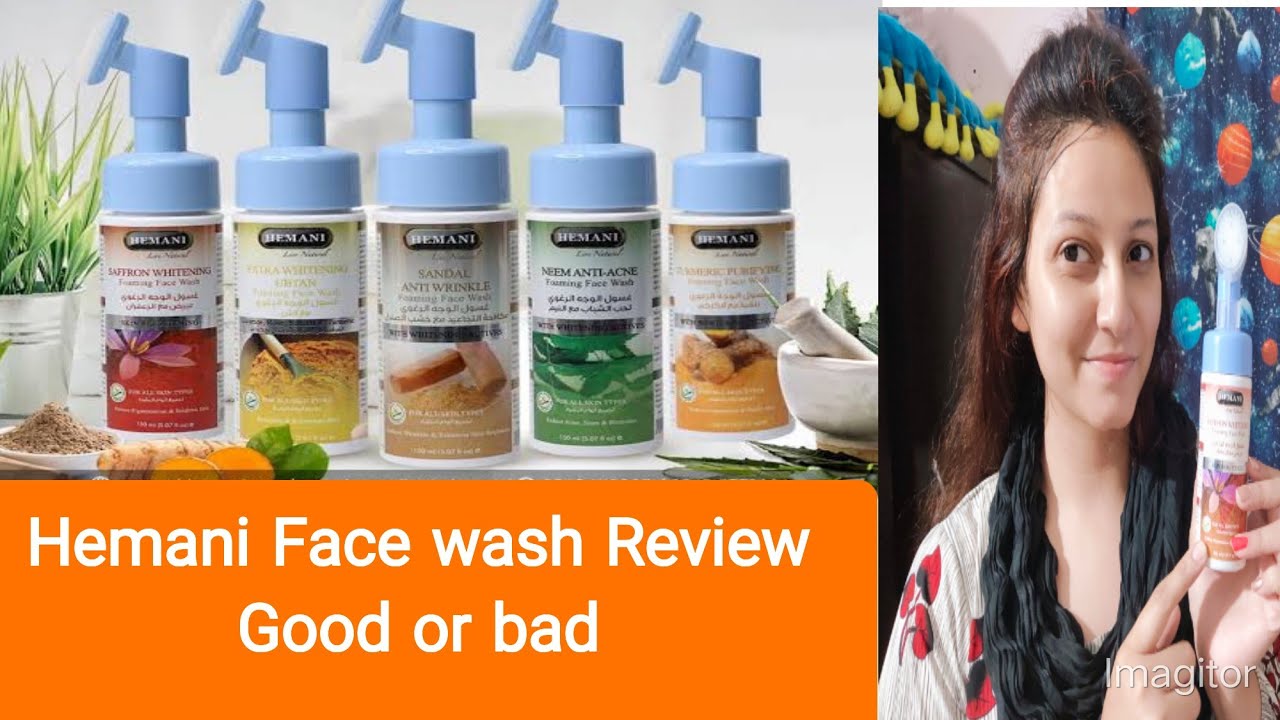 Hemani Face Wash Good or Bad? Face Wash Review Foaming Face Wash for
