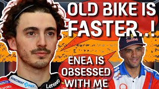Is Ducati 2021 bike BETTER THAN 2022 bike.?!? Enea is OBSESSED WITH ME - Jorge MARTIN | #MotoGP 2022