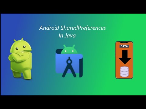 Shared Preferences in android studio with java