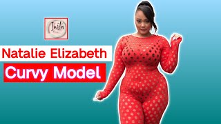 Natalie Elizabeth 🇬🇧..| British Curvy Plus-sized  Model | Beautiful Fashion Model | Wiki Biography