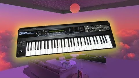Roland D-50 but   a n a l o g  ?  |  Hcard-750 Review (Scum Night)