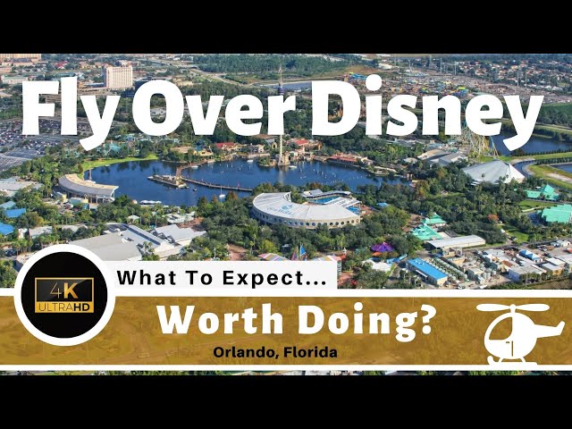 Epic Helicopter Ride over Disney - Orlando Florida - Orlando Theme Park Extravaganza — Let's Go See It (video thumbnail)