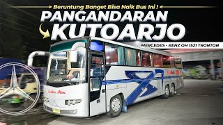 NAIK BUS LANGKA DENGAN 10 RODA ‼ Tronton Limo Bus Sumber Alam