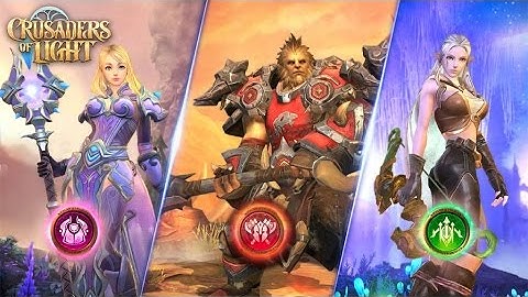 Crusaders of Light GAMEPLAY MMORPG android