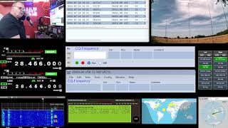 Testing the station before IOTA Contest
