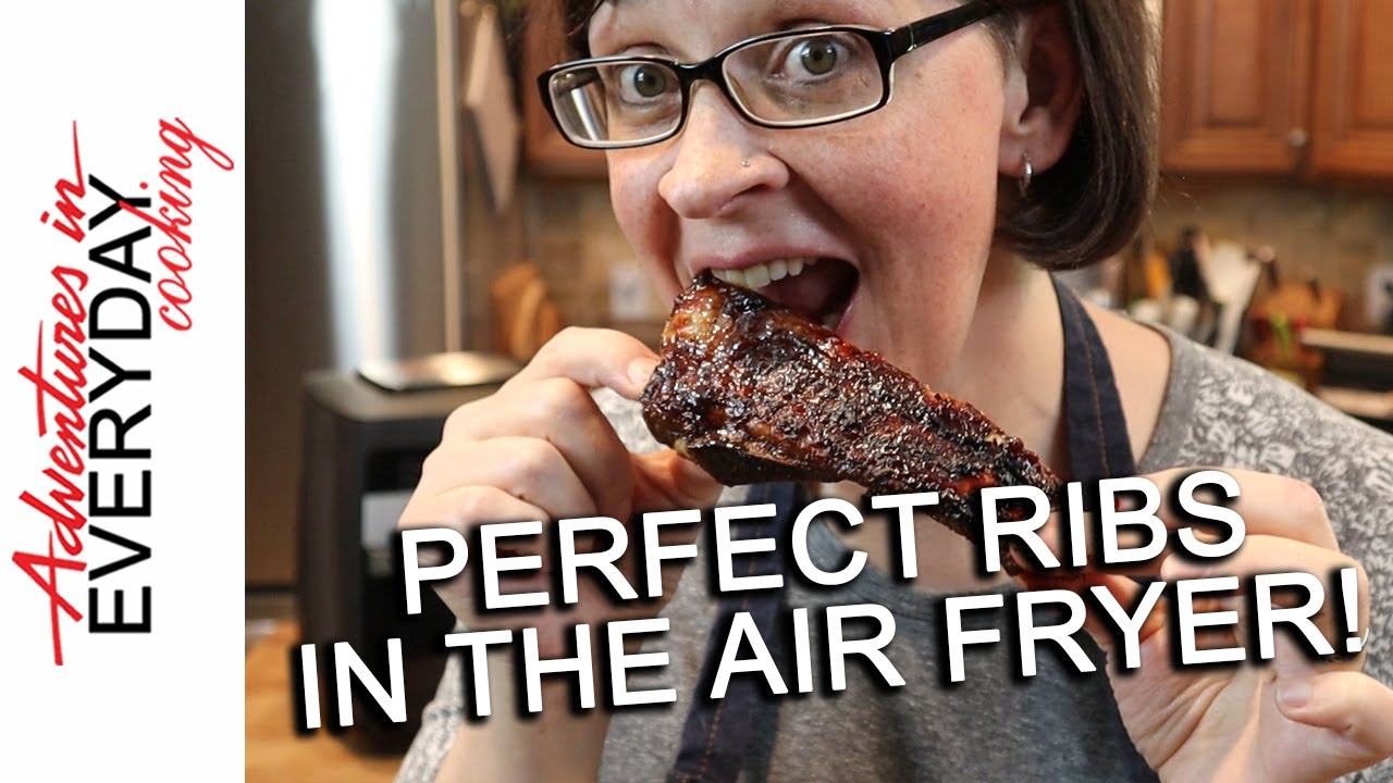Who needs an outdoors grill when you have an air fryer to make the perfect ribs!