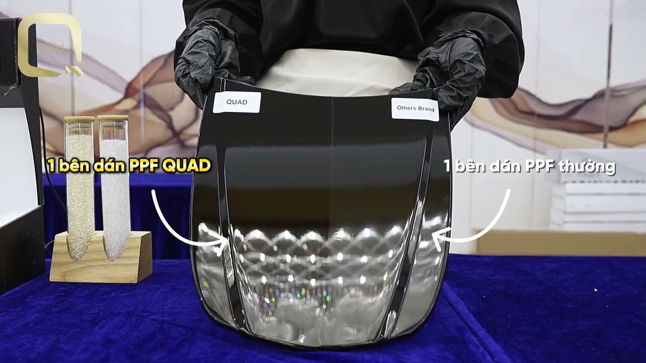 Thử nghiệm độ bóng của PPF QUAD