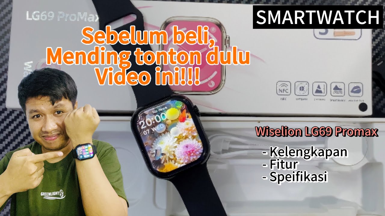 Review jujur - Smartwatch WISELION LG69 PROMAX - YouTube