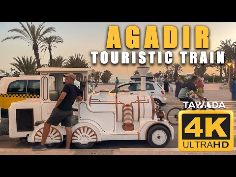 Agadir Tourist Train Ride - Morocco 4K UHD