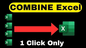 Consolidate multiple Excel files into one Excel file in Hindi | Merge Multiple Excel File