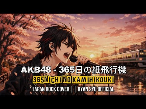 365日の紙飛行機 (Pesawat Kertas 365Hari) - AKB48 Japanese Rock Cover || Ryan Syu Official #japanrock