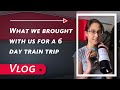 Trans-Siberian Railway Vlog | What we brought to the train with us