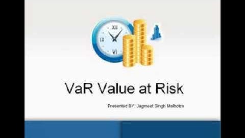 Value At Risk, VAR