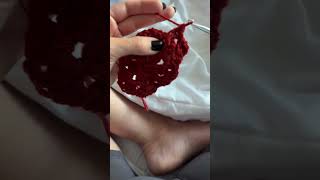 Crochet Hexagon tutorial (setup rounds for hexagon cardigan) 