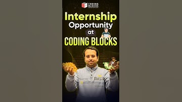 Unlock Your Career Potential: Internship Opportunities at Coding Blocks! #codingblocks #internship