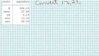 Calculating z-scores or standardized scores