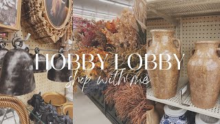 Fall Hobby Lobby Shop With Me 2023 || Vintage Inspired Dupes || Aesthetic Hobby Lobby Finds