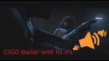Counter Strike Global Offensive trailer but dubbed with Its SFX