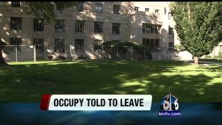 Occupy Boise protesters ordered to leave Old Ada County Courthouse lawn