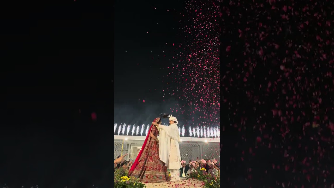 The Most Stunning Wedding Entry of 2026 — Tanya & Shobit's Grand Varmala