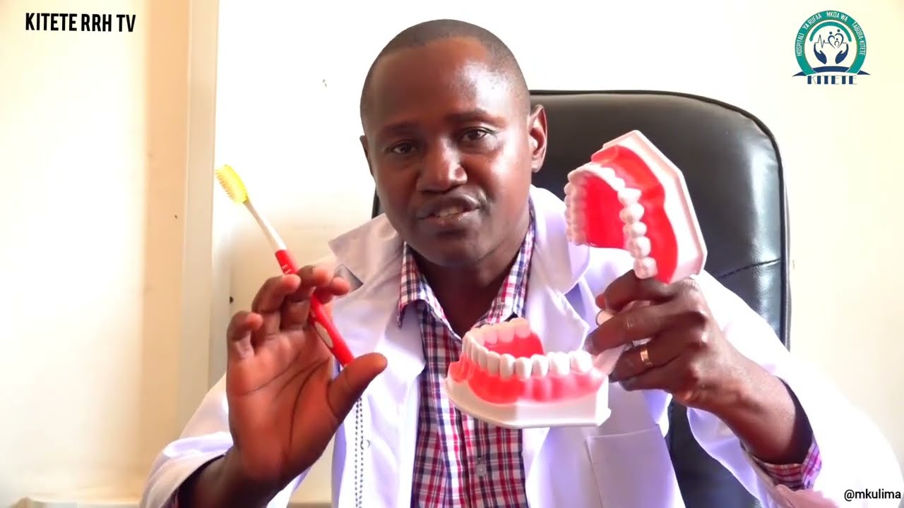 NAMNA YA KUPIGA MSWAKI KWA USAHIHI ILI KUBORESHA AFYA YA KINYWA NA MENO - DR SOSPETER #afya