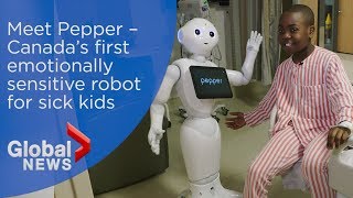 Meet Pepper – Canada's first talking, dancing, emotionally sensitive robot