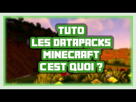 Comment utiliser des Datapacks Minecraft ?