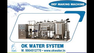 Def Plant Setup Cost I Def Plant Near Me I Adblue Production Machine I Adblue Process I Def Process