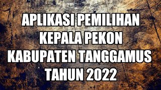 97. CARA BUAT APLIKASI ADMINISTRASI PEMILIHAN KEPALA PEKON || APLIKASI PILKADES