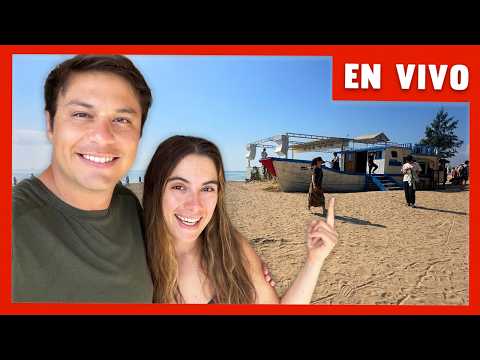 EN VIVO DESDE UNA PLAYA EN CHINA