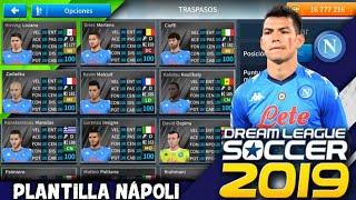 ️PLANTILLA NAPOLI 2021-22 (DLS19) KITS Y JUGADORES/ CASTH DLS™️