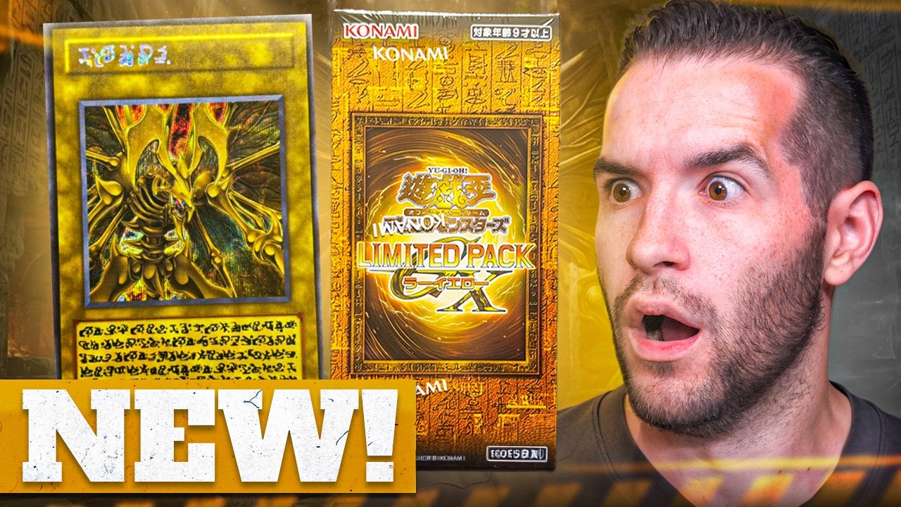 Thumbnail for Opening Konami 's NEW Limited Pack GX: Ra Yellow Edition! (INSANE HAMON ALT ART)