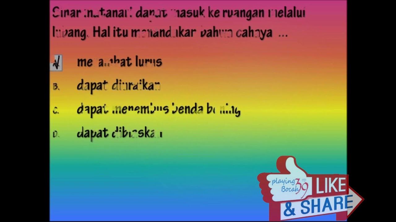 Kumpulan Latihan Soal UAS IPA Kelas V Kurikulum 2013 ...