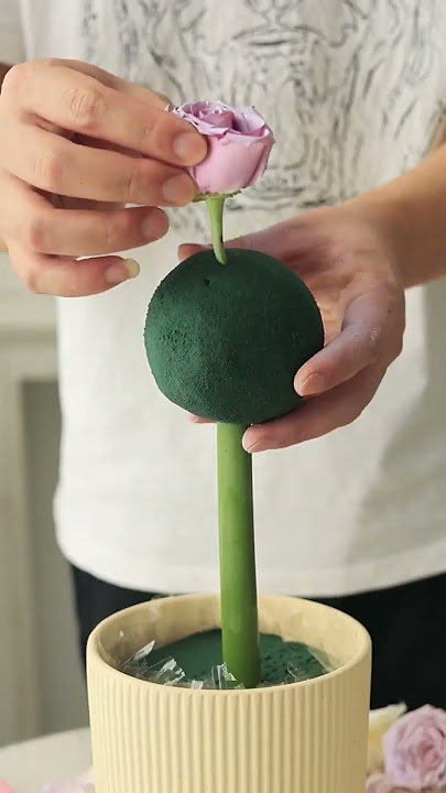 flower centerpiece making tutorial