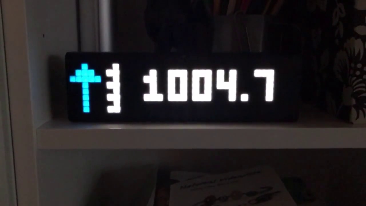 Lametric Time With Netatmo Youtube