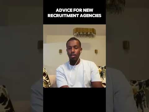 ADVICE FOR NEW RECRUITERS