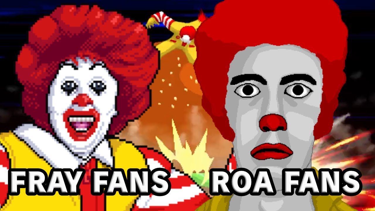 Ronald McDonald has finally been unleashed in Fraymakers (All Specials & Supers)