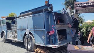 Famous Very unique and delicious fire truck wood fired pizza in San Diego Net Worth
