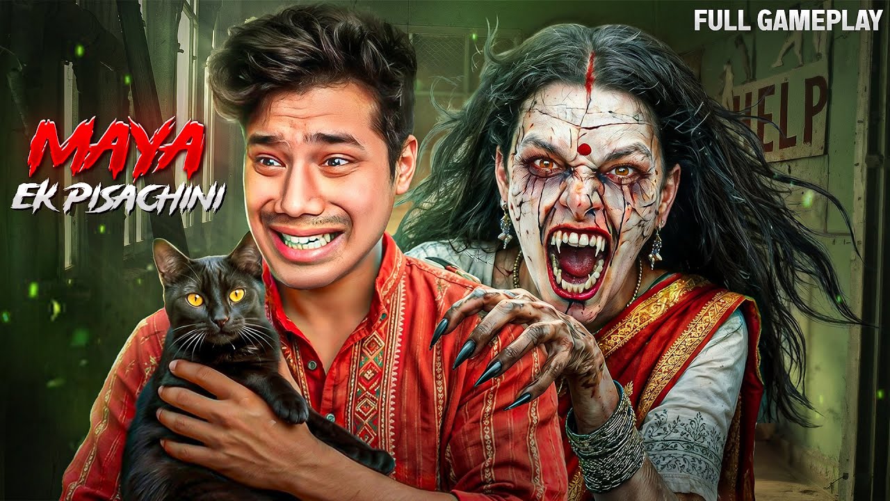MAYA EK PISACHINI - FULL GAMEPLAY OF INDIAN HORROR GAME 😱