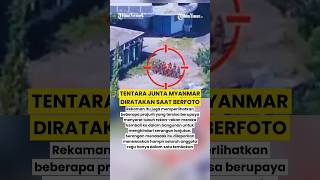 Detikdetik Tentara Junta Myanmar Diratakan Artileri Saat Foto Bersama